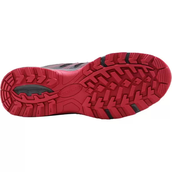 imageBomKinta Mens Walking Shoes Breathable Gym Sneakers Fashion Athletic ShoesBlackRed