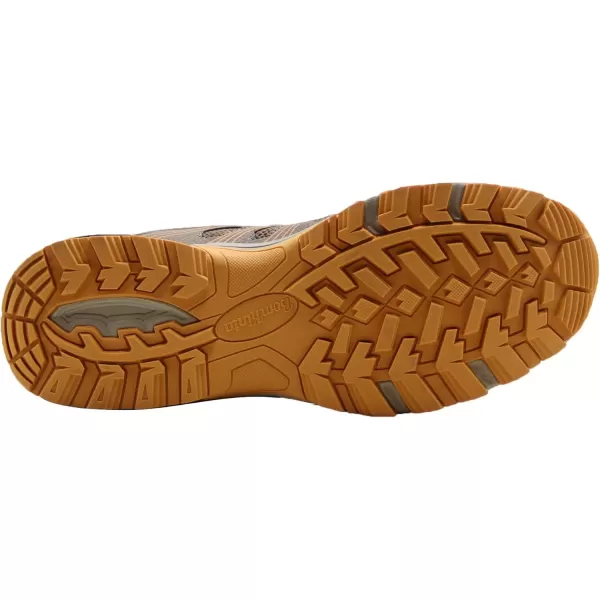imageBomKinta Mens Walking Shoes Breathable Gym Sneakers Fashion Athletic ShoesBrown Yellow