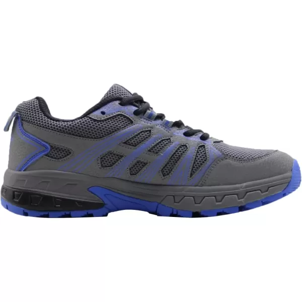 imageBomKinta Mens Walking Shoes Breathable Gym Sneakers Fashion Athletic ShoesGray Blue