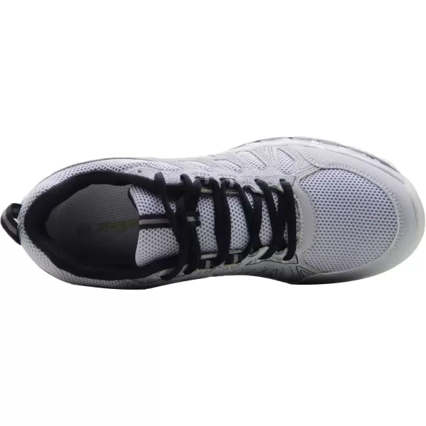 imageBomKinta Mens Walking Shoes Breathable Gym Sneakers Fashion Athletic ShoesGray White