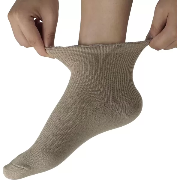 imageBomKinta Ankle Ruffle Socks Women  Cute Crew Frilly Sock  Low Cut Cotton SocksBlack Gold Gray White Yellow Green  6 Pairs