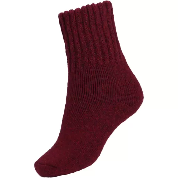 imageBomKinta Boot Socks for Women Winter Solid Thick Warm Socks Cozy Crew Socks Christmas GiftMixcolor 3
