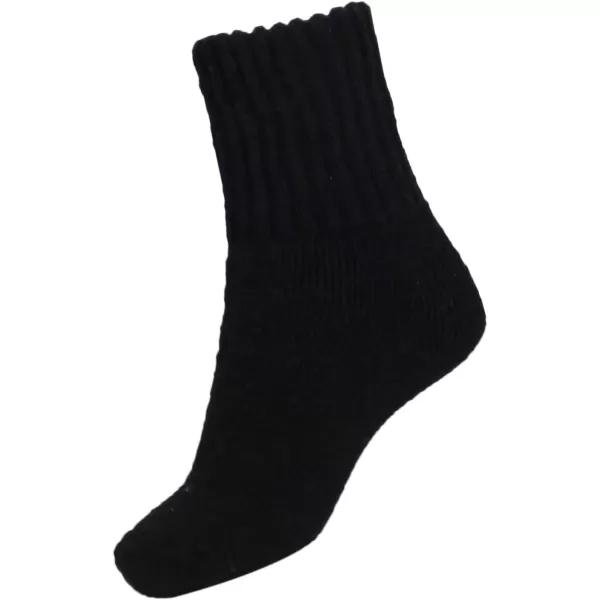 imageBomKinta Boot Socks for Women Winter Solid Thick Warm Socks Cozy Crew Socks Christmas GiftMixcolor 5