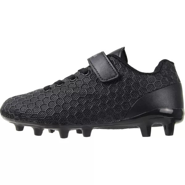 imageBomKinta Kids FG Soccer Cleats Athletic Outdoor Soccer ShoesBlack