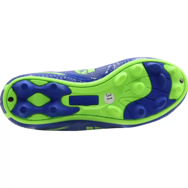 imageBomKinta Kids FG Soccer Shoes Athletic Outdoor Soccer Cleats2 Blue