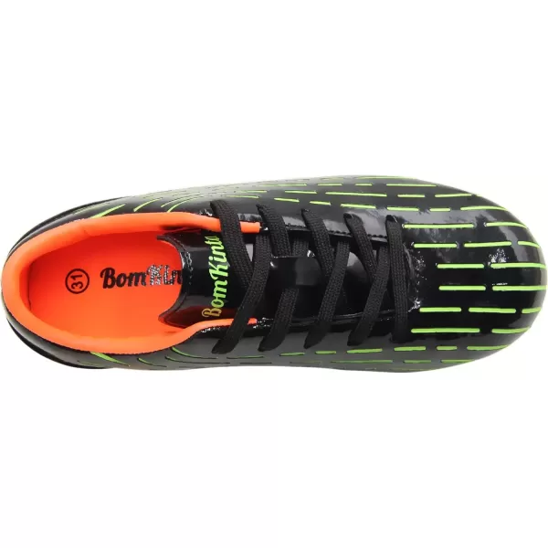 imageBomKinta Kids FG Soccer Shoes Athletic Outdoor Soccer Cleats3 Black