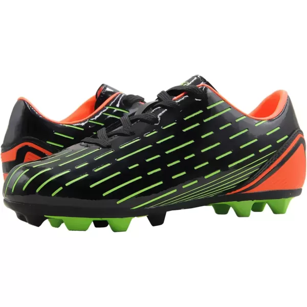 imageBomKinta Kids FG Soccer Shoes Athletic Outdoor Soccer Cleats3 Black