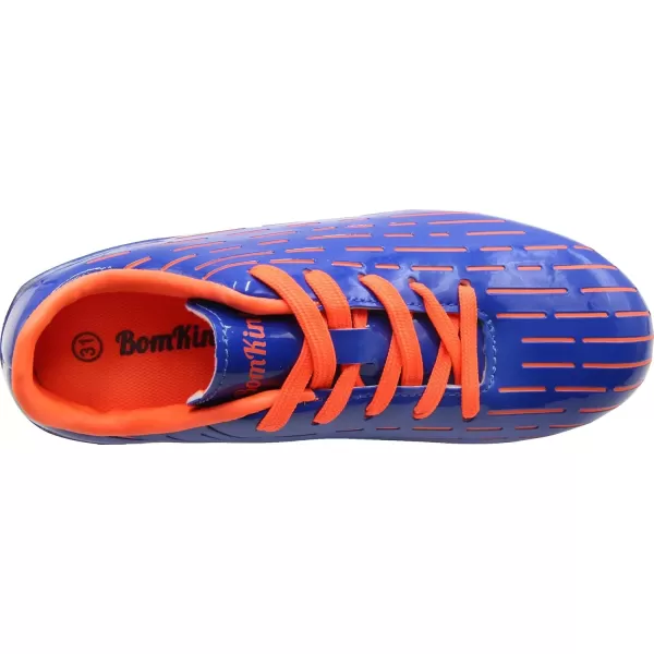 imageBomKinta Kids FG Soccer Shoes Athletic Outdoor Soccer Cleats3 Blue