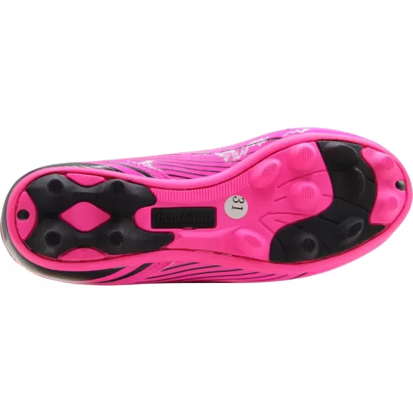 imageBomKinta Kids FG Soccer Shoes Athletic Outdoor Soccer Cleats3 Rose Red