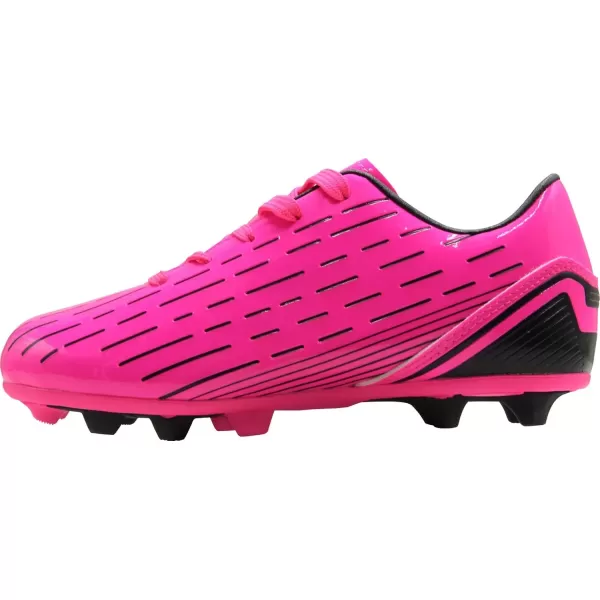 imageBomKinta Kids FG Soccer Shoes Athletic Outdoor Soccer Cleats3 Rose Red
