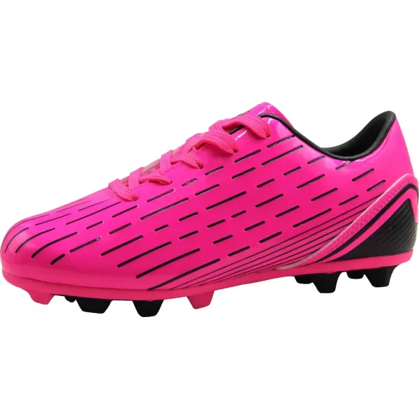 imageBomKinta Kids FG Soccer Shoes Athletic Outdoor Soccer Cleats3 Rose Red