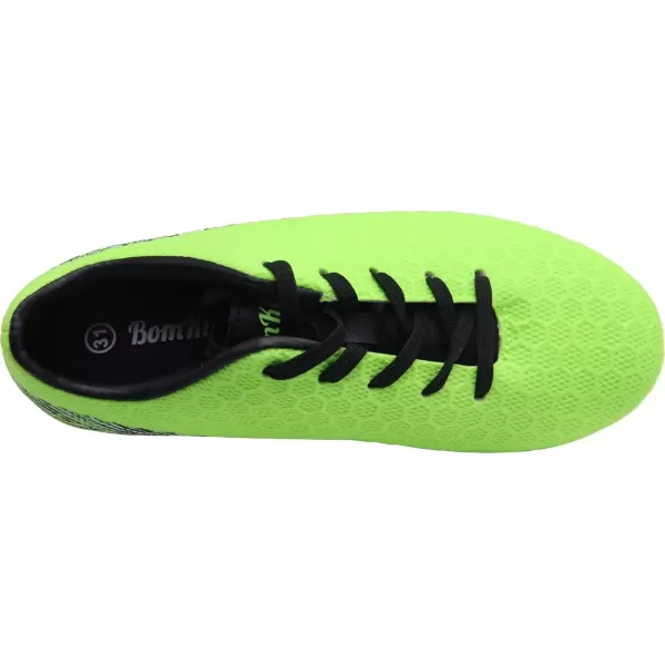 imageBomKinta Kids FG Soccer Shoes Athletic Outdoor Soccer Cleats4 Green