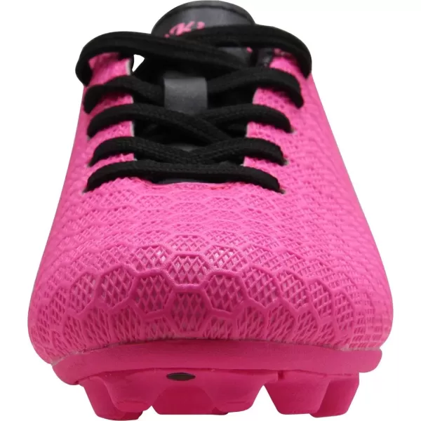 imageBomKinta Kids FG Soccer Shoes Athletic Outdoor Soccer Cleats4 Rose Red