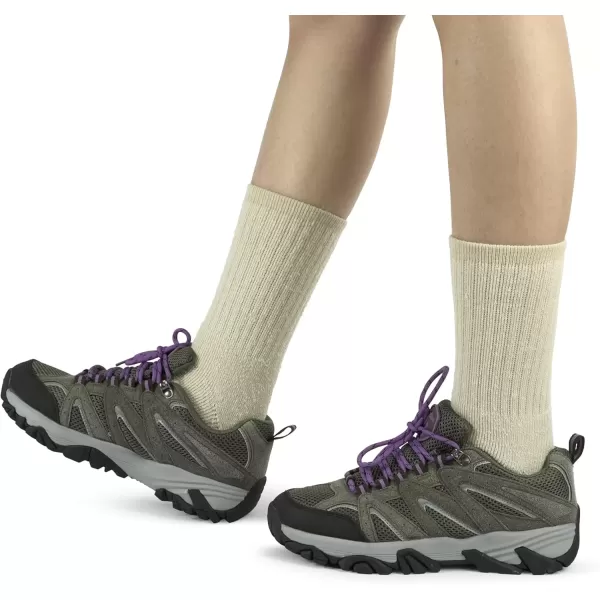 imageBomKinta Wool Socks for Women  Merino Warm Boot Hiking Socks  Thermal Crew Socks for Winter Outdoor Working Size 5113 Pairs  Beige  Beige  Beige