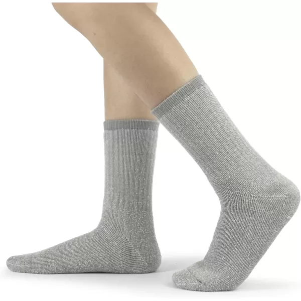 imageBomKinta Wool Socks for Women  Merino Warm Boot Hiking Socks  Thermal Crew Socks for Winter Outdoor Working Size 5113 Pairs  Black  Light Gray  Beige