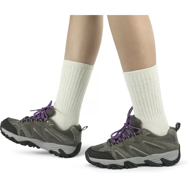 imageBomKinta Wool Socks for Women  Merino Warm Boot Hiking Socks  Thermal Crew Socks for Winter Outdoor Working Size 5113 Pairs  White  White  White
