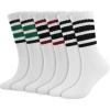 3 Pairs - White Mix Color 2