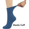 imageBomKinta Fuzzy Socks Women  Winter House Slipper Sock  Cozy Thick Warm Sleeping Socks Size 5105 Pairs Navy Blue Light Khaki Green Pink Beige