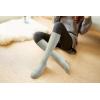imageBomKinta Pilates Socks with Grips for Women  Yoga Grippy Slouch Scrunch Sock  Slipper Socks for Barre Workout Hospital3 Pairs  Black White Grey