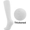 imageBomKinta Pilates Socks with Grips for Women  Yoga Grippy Slouch Scrunch Sock  Slipper Socks for Barre Workout Hospital3 Pairs  White White White