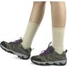 imageBomKinta Wool Hiking Socks Women  Merino Thick Warm Thermal Boot Socks  Winter Cozy Crew Sock Size 5113 Pairs  Beige  Beige  Beige
