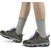 imageBomKinta Wool Hiking Socks Women  Merino Thick Warm Thermal Boot Socks  Winter Cozy Crew Sock Size 5113 Pairs  Black  Light Gray  Beige