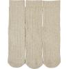 imageBomKinta Crew Boot Socks for Women  Cozy Warm Winter Socks  Comfy Soft Christmas Sleeping Sock Size 5103 Pairsbeige Beige Beige
