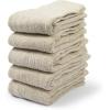 imageBomKinta Crew Boot Socks for Women  Cozy Warm Winter Socks  Comfy Soft Christmas Sleeping Sock Size 5105 Pairs5 Beige