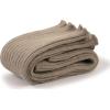imageBomKinta Leg Warmers for Women  Soft Fashion Knit Calf Accessories  Cute 80s Ruffle Leg Sleeves for Party Yoga1 Pair  Khaki