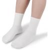 image:imageBomKinta Women Casual Calf Socks  Cute Cotton Crew Socks  Soft Above Ankle Sock Gifts 6 Pairs Size 51012 Pairs  12 White