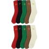 image:imageBomKinta Womens Boot Socks  Thick Boot Solid Crew Socks  Warm Cozy Soft Calf Sock 10 Pairs Size 51110 Pairs  Mix Color 2