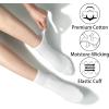 image:imageBomKinta Ankle Socks for Women  Soft Cotton Quarter Socks with Reinforced Sole  Casual Sock with Band 6 Pairs Gifts6 Pairs  All White
