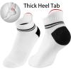 image:imageBomKinta Athletic Socks for Women Cotton Ankle Running Socks Gifts 6 Pairs6 Pairs White