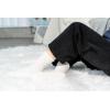 image:imageBomKinta Grip Fuzzy Slipper Socks Women  Cozy Warm Hospital Socks with Grips  Non Slip Fleece Sock Gifts Size 5103 Pairs Black White Gray