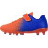 image:imageBomKinta Kids Soccer Cleats Firm Ground Athletic Outdoor Football ShoesBlue Orange