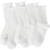 image:imageBomKinta Ruffle Socks Women  TurnCuff Frilly Sock  Lightweight Cotton Sock  Athletic Crew Socks GiftsAll White