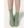 image:imageBomKinta Ruffle Socks Women  TurnCuff Frilly Sock  Lightweight Cotton Sock  Athletic Crew Socks GiftsBlack  Gold  Gray  White  Yellow  Green