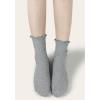 image:imageBomKinta Ruffle Socks Women  TurnCuff Frilly Sock  Lightweight Cotton Sock  Athletic Crew Socks GiftsBlack  Gray  Blue  Green  Light Khahi  Cream