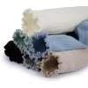 image:imageBomKinta Ruffle Socks Women  TurnCuff Frilly Sock  Lightweight Cotton Sock  Athletic Crew Socks GiftsBlack  Gray  Blue  Green  Light Khahi  Cream