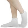 image:imageBomKinta Slouch Socks Women Thigh High Boot Socks with Ankle Ruffle Socks Women