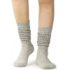 image:imageBomKinta Slouch Socks Women Thigh High Boot Socks with Ankle Ruffle Socks Women