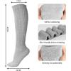 image:imageBomKinta Slouch Women Thigh High Boot Socks for Women Winter Solid Thick Warm Socks