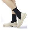 image:imageBomKinta Women TurnCuff Frilly Socks and Ruffle Ankle Socks