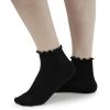 image:imageBomKinta Women TurnCuff Frilly Socks and Ruffle Ankle Socks
