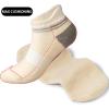 image:imageBomKinta Womens Athletic Socks  Cushioned Running Socks  Cotton Ankle Sock  Gifts for Women 6 Pairs6 Pairs Beige Khaki Brown