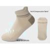 image:imageBomKinta Womens Athletic Socks  Cushioned Running Socks  Cotton Ankle Sock  Gifts for Women 6 Pairs6 Pairs Beige Khaki Brown