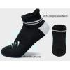 image:imageBomKinta Womens Athletic Socks  Cushioned Running Socks  Cotton Ankle Sock  Gifts for Women 6 Pairs6 Pairs Black