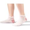 image:imageBomKinta Womens Athletic Socks  Cushioned Running Socks  Cotton Ankle Sock  Gifts for Women 6 Pairs6 Pairs Pink Orange Purple