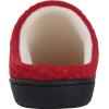 image:imageBomKinta Womens Mens Slip On House Slippers Indoor Warm Faux Fur Lining Bedroom ShoesRed
