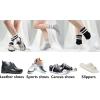 image:imageBomKinta Womens Striped Crew Socks  Retro Above Ankle Cotton Sock  Casual Cozy Athletic Style Socks Gifts Size 5106 Pairs2 Black 2 White 2 Grey